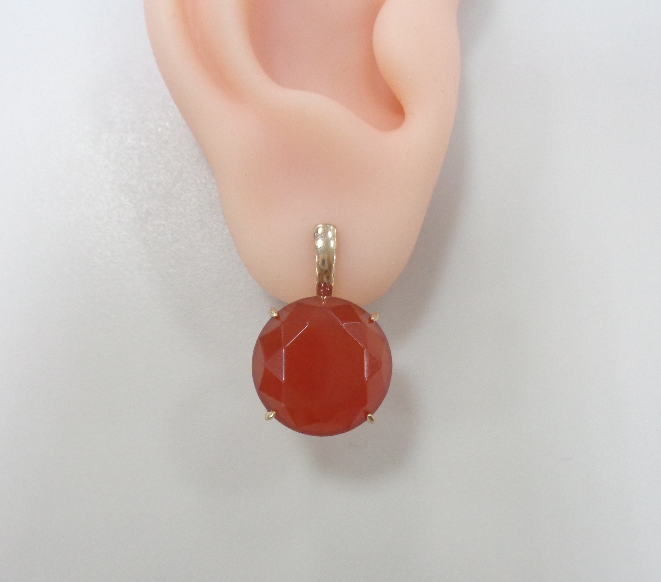 Серебряные серьги с агатами